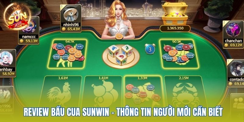 Review Bầu Cua Sunwin – Thông Tin Người Mới Cần Biết 1 review-bau-cua-sunwin